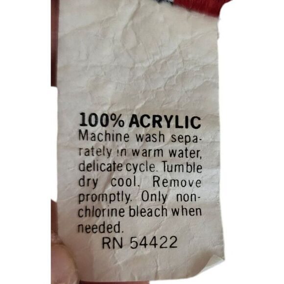 Vintage 70s Keneth Too Short Sleeve Soft Knit Sweater Womens Size S Off White - Picture 7 of 7